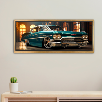 Low Rider Dream - Framed Canvas Print