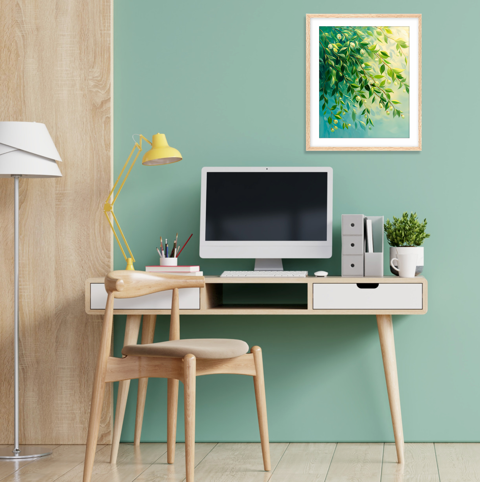 willow framed art