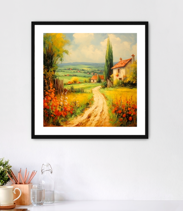 French Countryside - Framed Fine Art Print