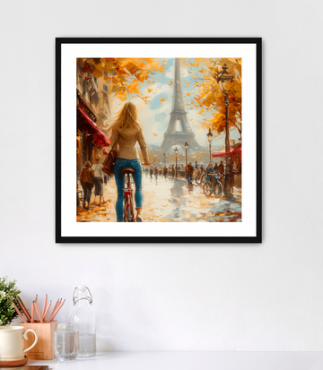 Morning in Paris - Framed Fine Art Print