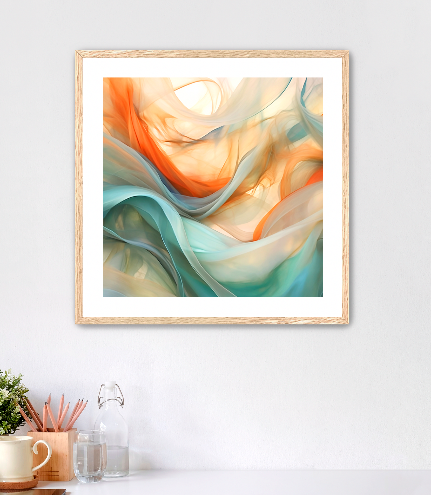 Translucent Silk Abstract